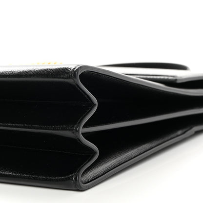 Gucci Azalea Calfskin Medium Sylvie 1969 Top Handle Bag Black 10 of 18