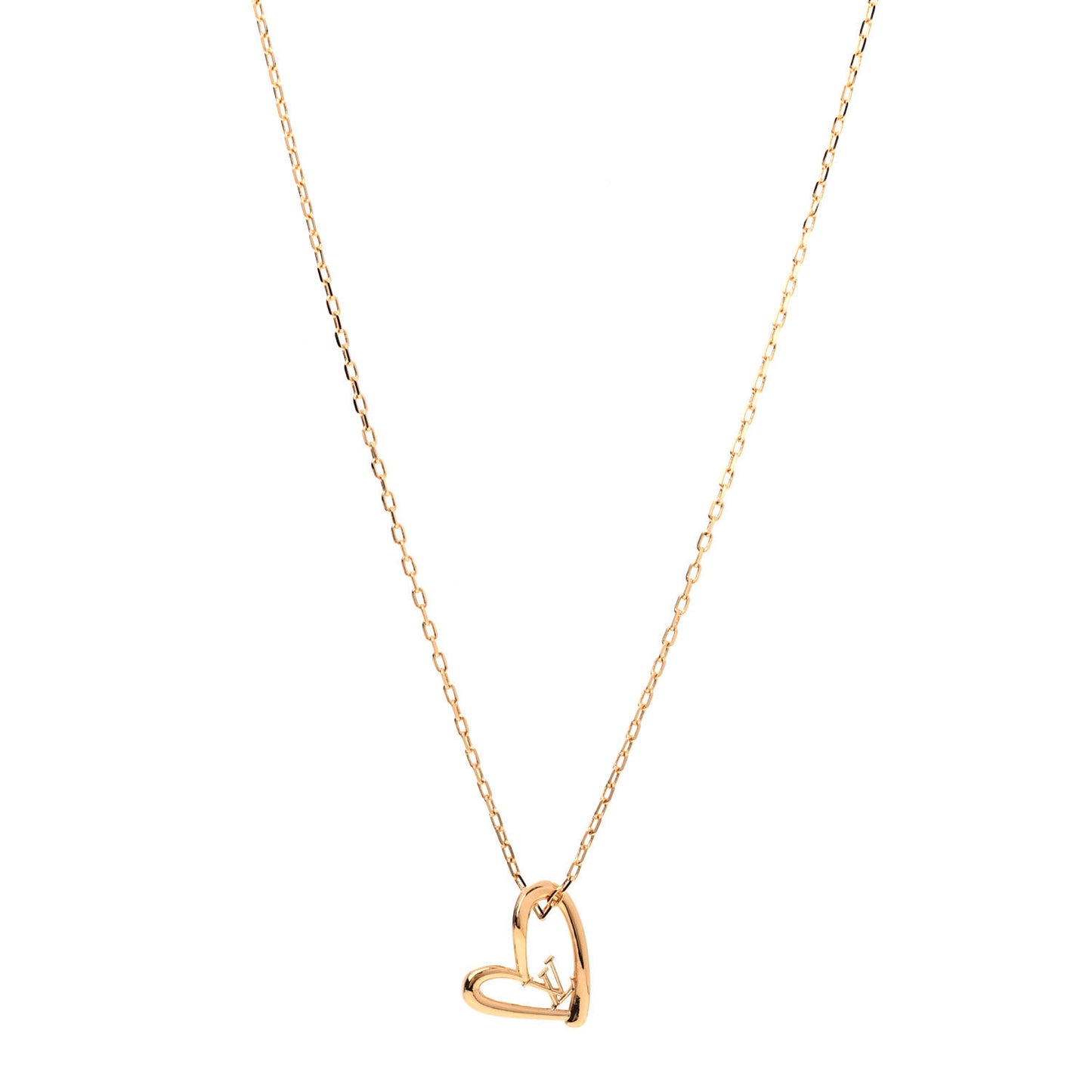 Metal Fall In Love Necklace