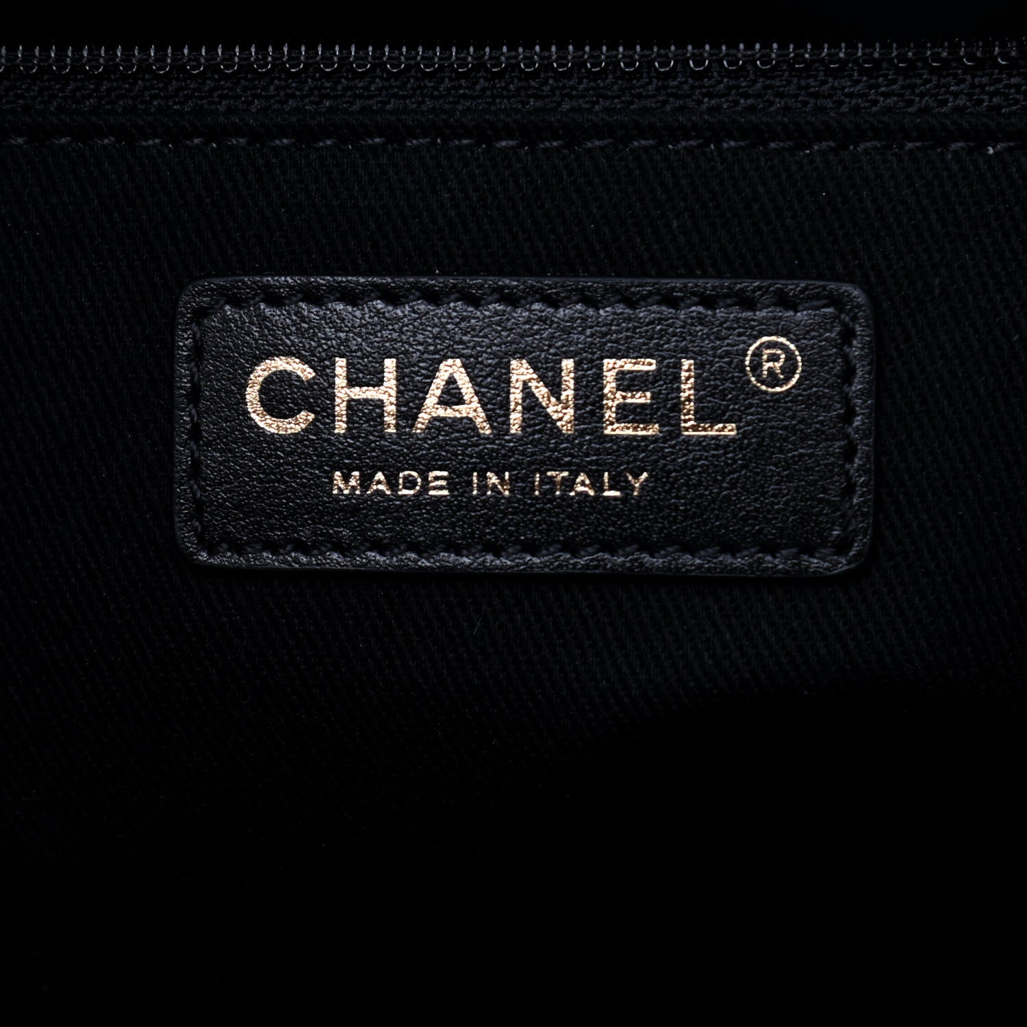 Chanel Lurex Boucle Small Deauville Tote Black 6 of 10