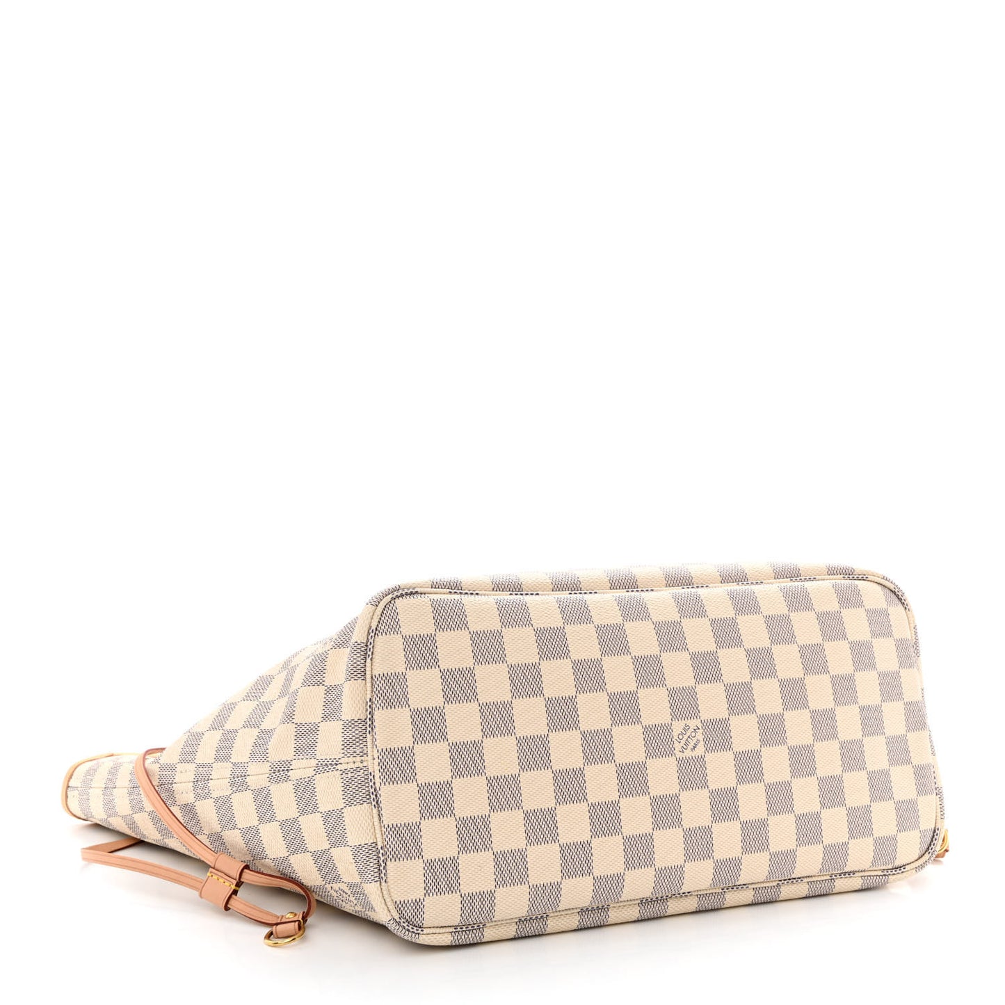 Damier Azur Neo Neverfull MM Rose Ballerine
