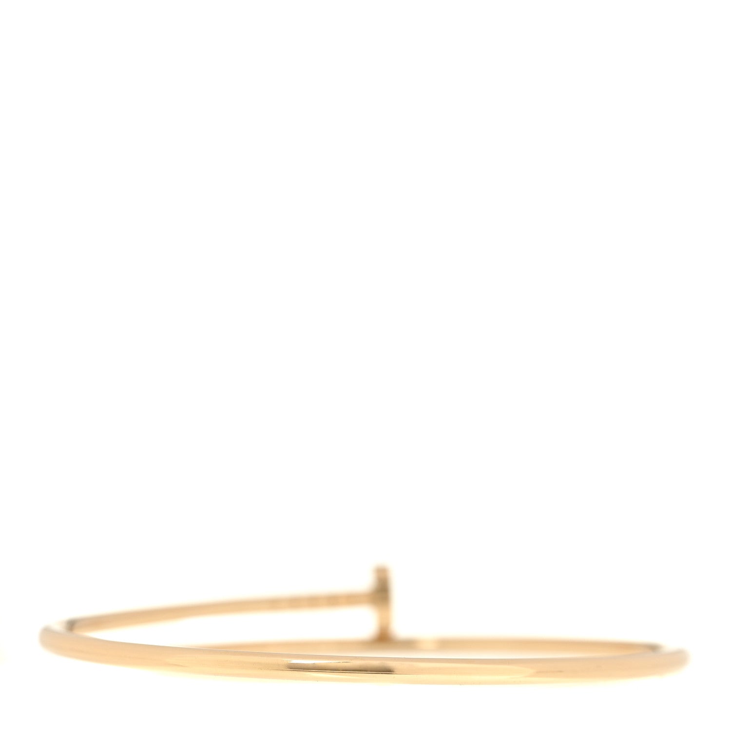 Cartier 18K Yellow Gold Small Juste Un Clou Bracelet 19 3 of 5