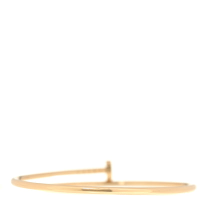 Cartier 18K Yellow Gold Small Juste Un Clou Bracelet 19 3 of 5
