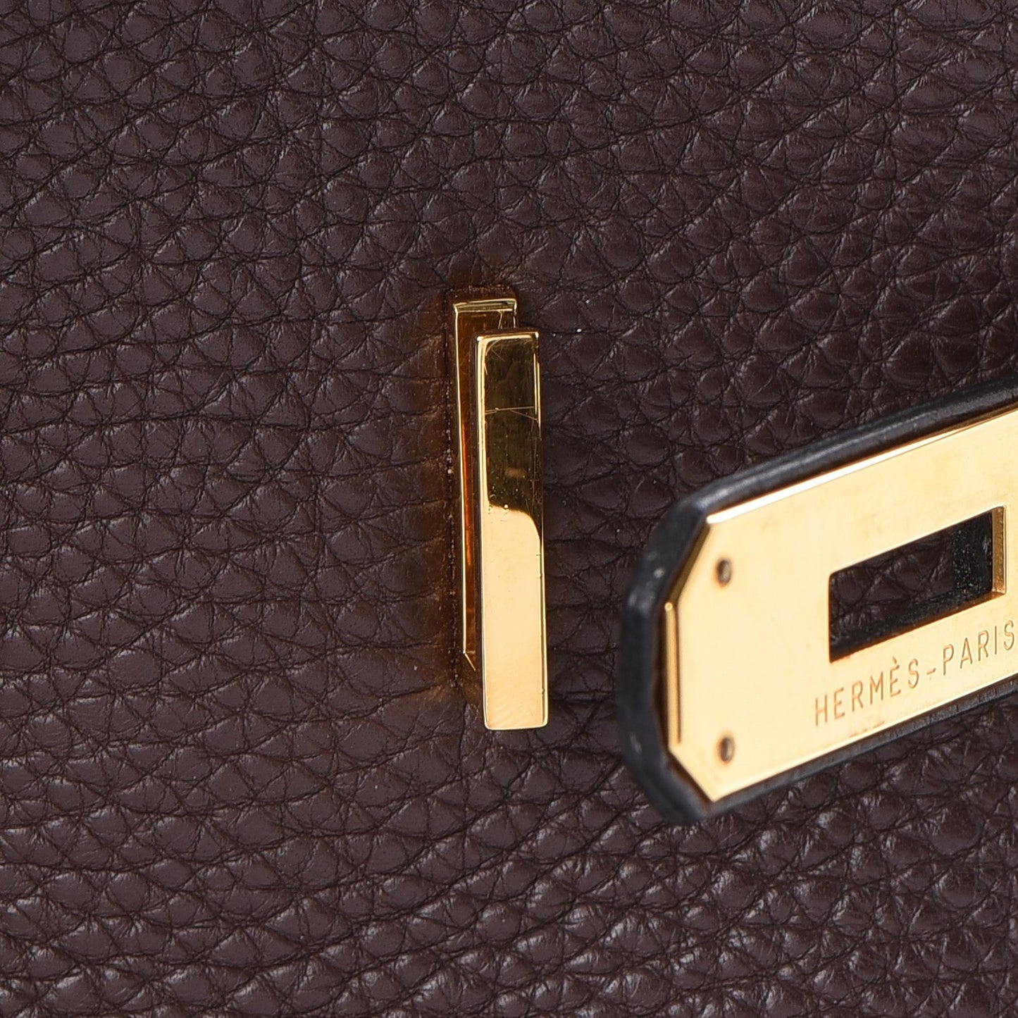 Togo Birkin 35 Chocolate