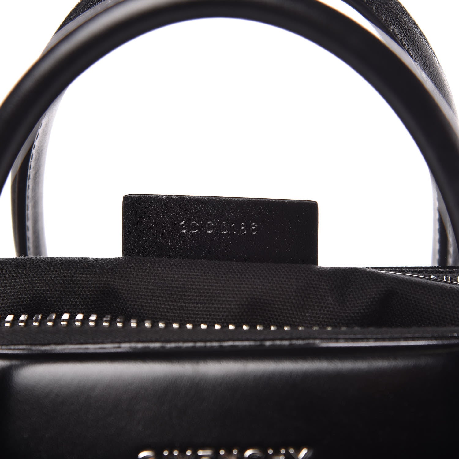 Givenchy Shiny Lord Calfskin Medium Antigona Black 7 of 16