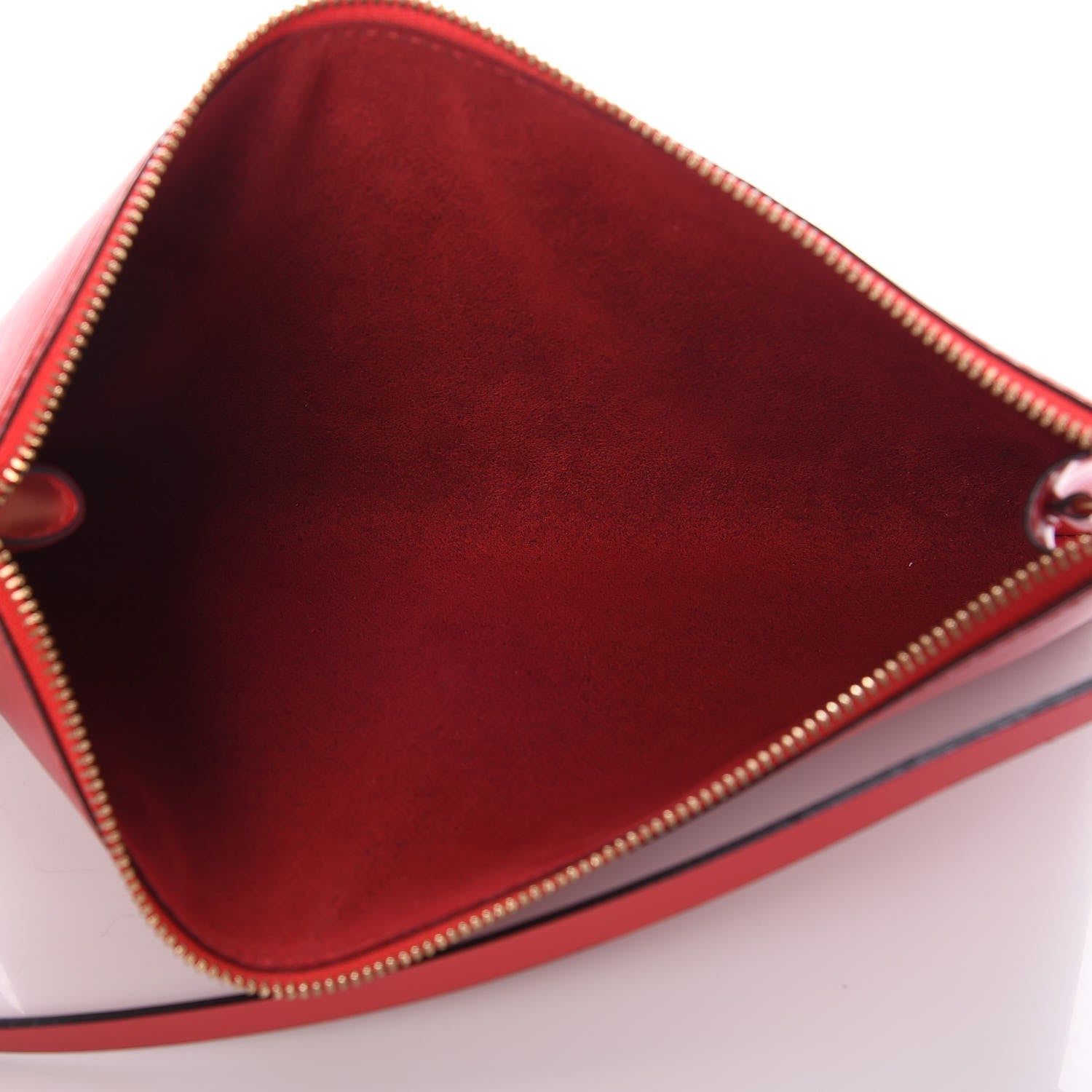 Louis Vuitton Epi Pochette Accessories 24 Castillan Red 5 of 7