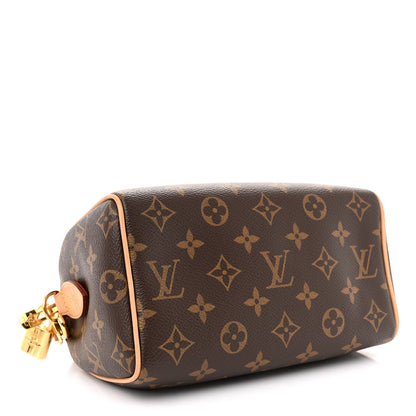 Louis Vuitton Monogram Speedy Bandouliere 20 Black 4 of 12