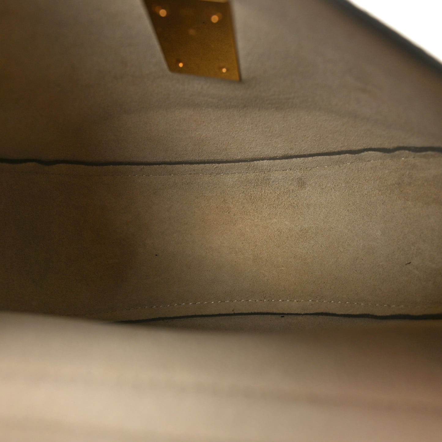 Suede Smooth Calfskin Drew Shoulder Bag Black