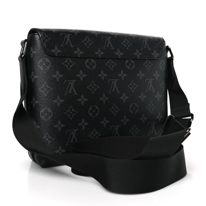 Louis Vuitton Monogram Eclipse District PM Black 3 of 8