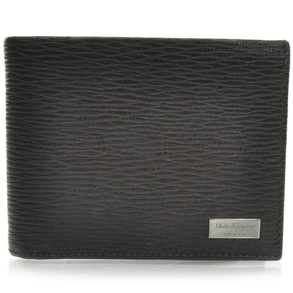 FASHIONPHILE SALVATOREFERRAGAMOMensStampedCalfskinRevivalBi-FoldWalletBrown 1 of 7
