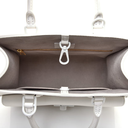 Louis Vuitton Soft Calfskin Lockme Tote PM White 5 of 10