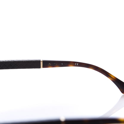 Chanel Lambskin Quilted CC Aviator Sunglasses 4195-Q Brown Gold 6 of 8