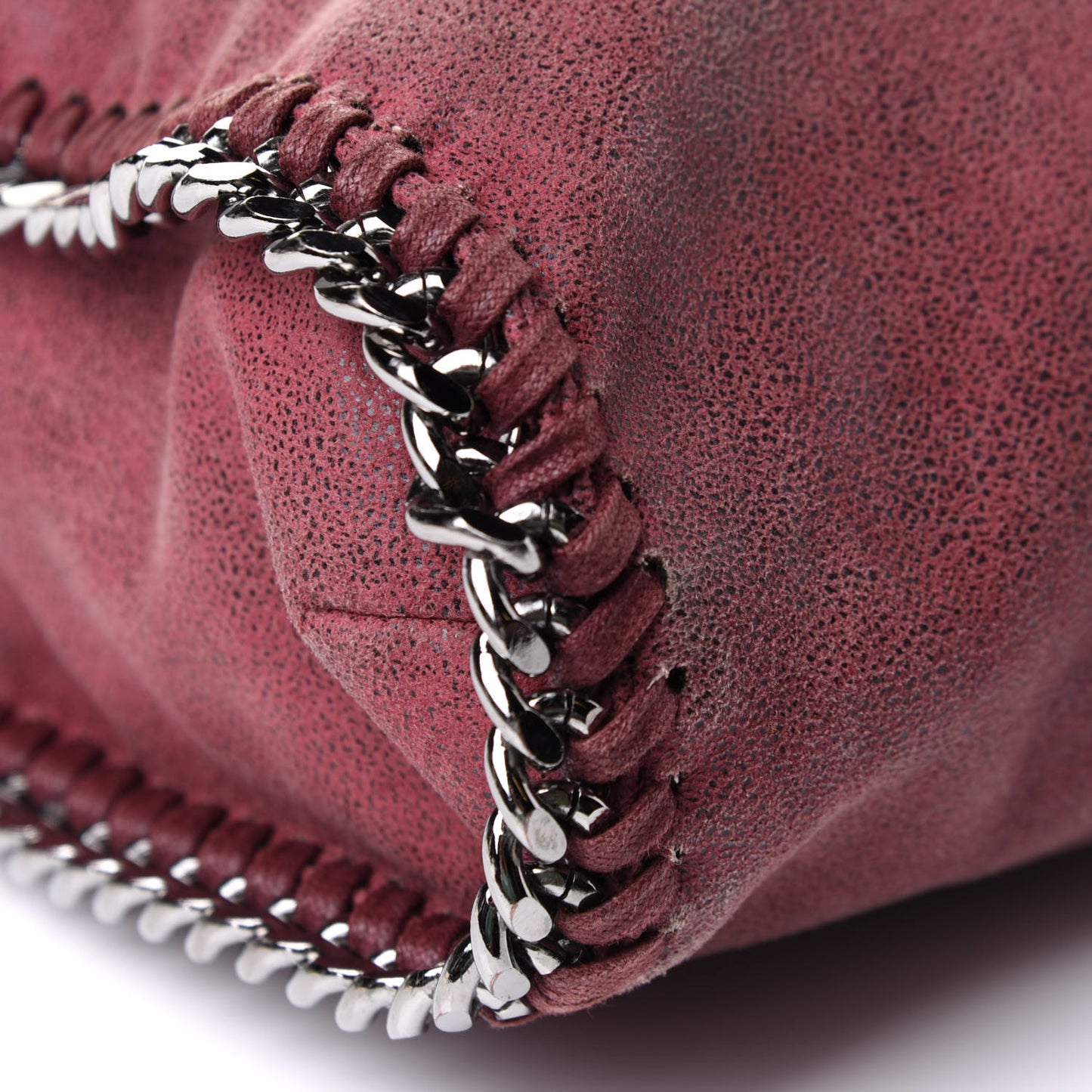 Shaggy Deer Small Falabella Tote Plum
