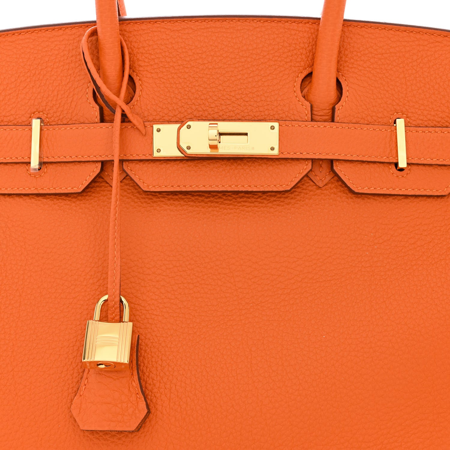 Hermes Togo Birkin 30 Orange 8 of 11