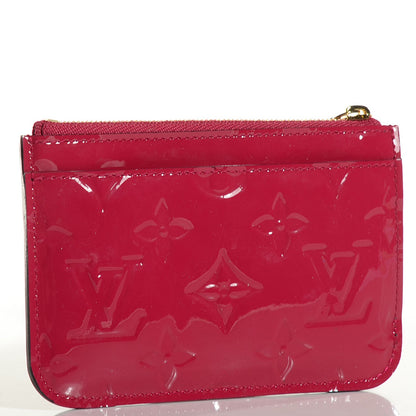 Louis Vuitton Vernis Key Pouch Rose Indien 3 of 7