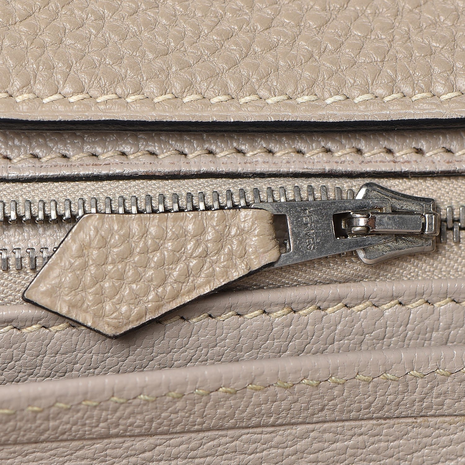 Hermes Taurillon Clemence Birkin 40 Gris Tourterelle 19 of 33