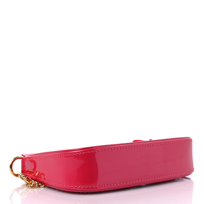 Louis Vuitton Vernis Valentine Mini Pochette Accessories Fuchsia Neon 4 of 8