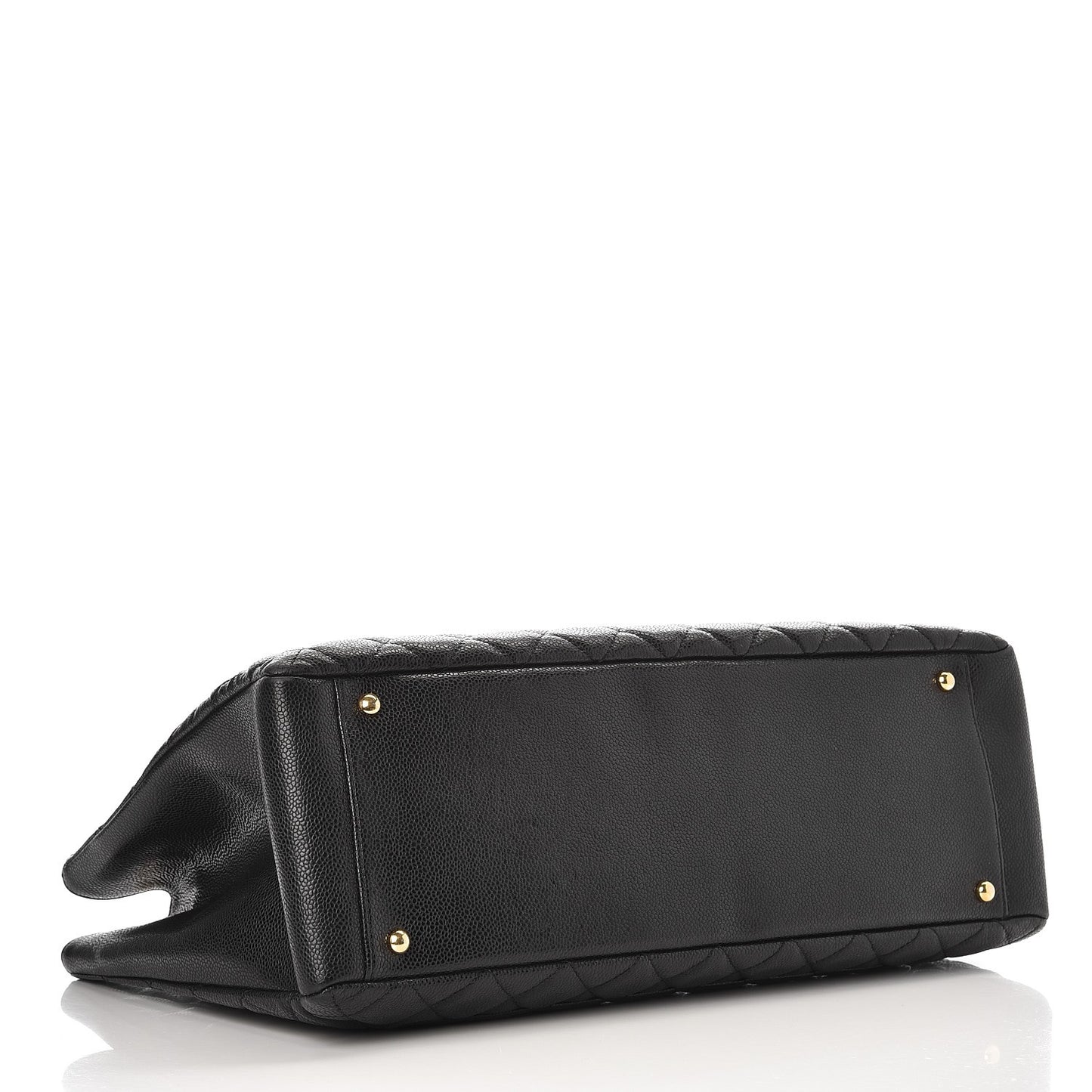 Caviar Quilted XL Grand Shopping Tote GST Black