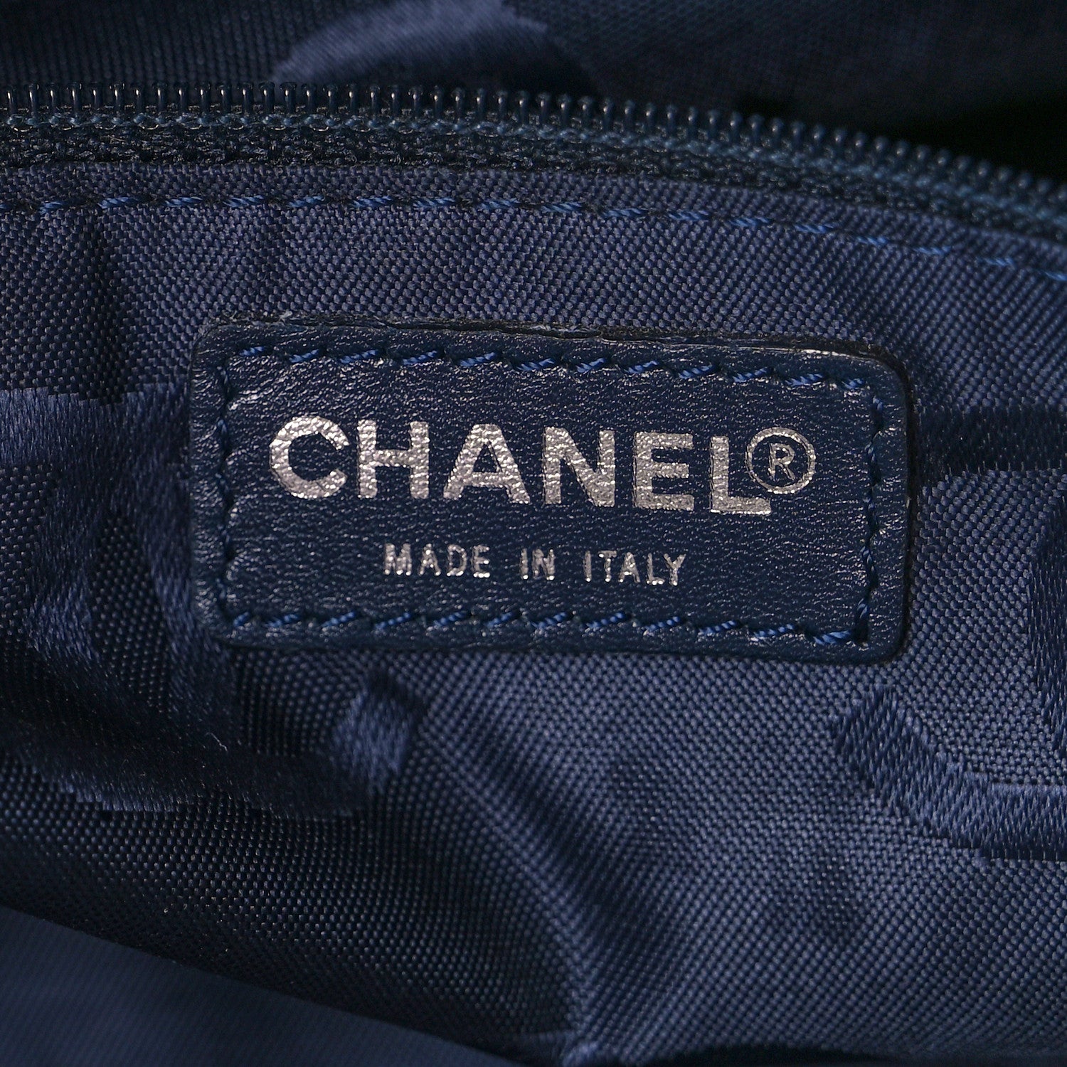 Chanel Denim CC Tote Blue 5 of 8