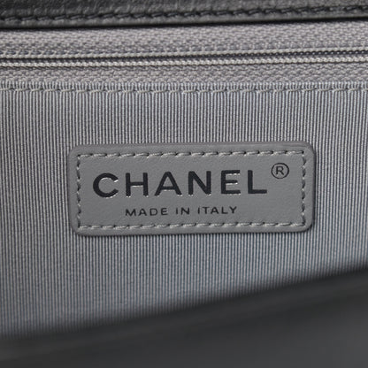 Chanel Calfskin Quilted New Medium Boy Flap Black 5 of 9