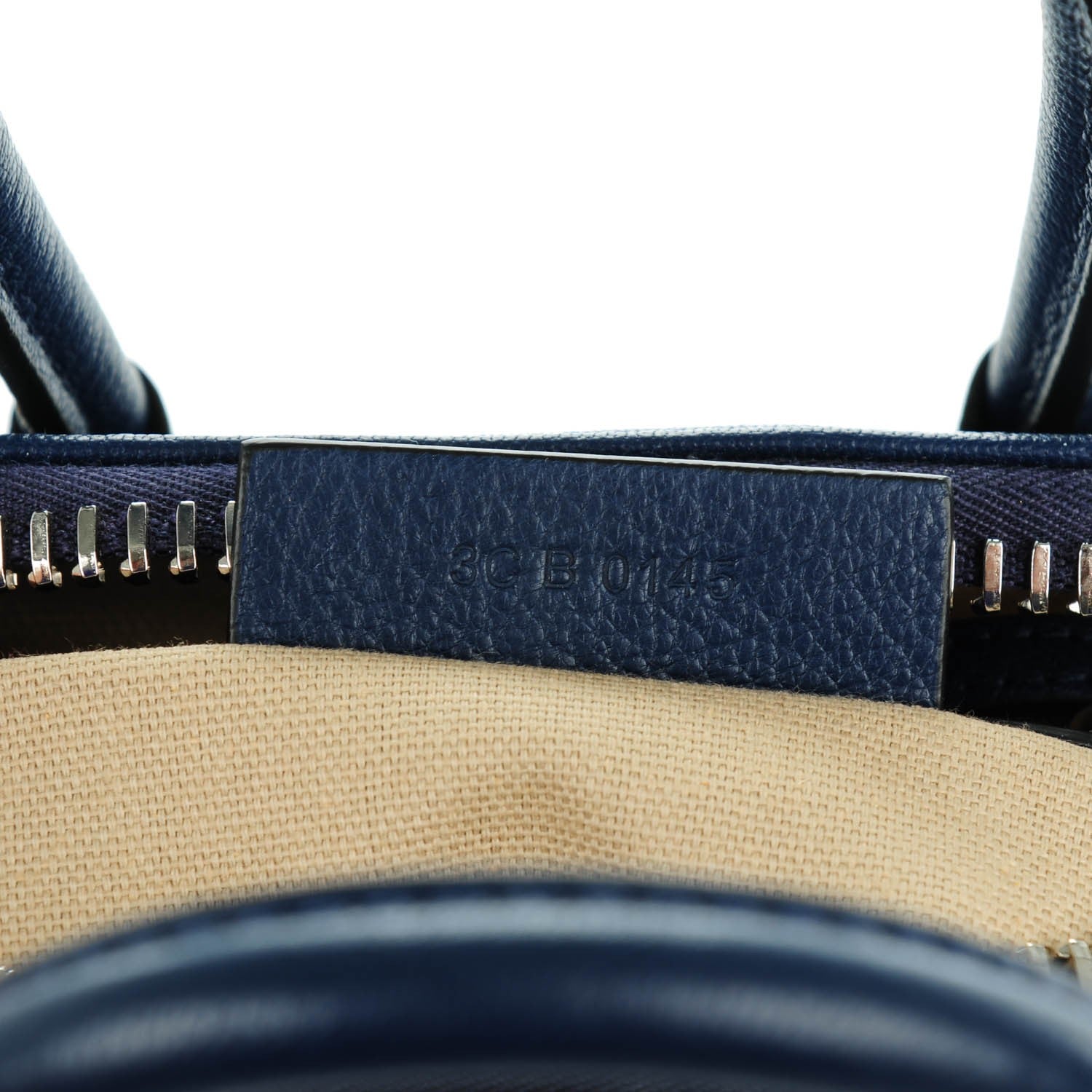 Givenchy Sugar Goatskin Mini Antigona Navy 7 of 7