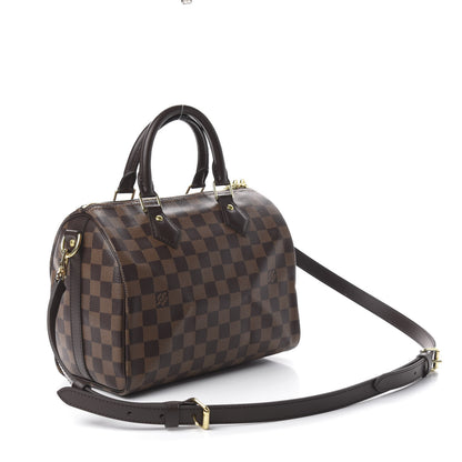 Louis Vuitton Damier Ebene Speedy Bandouliere 25 3 of 11