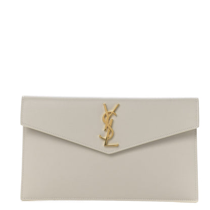 Saint Laurent Grain De Poudre Uptown Pouch Crema Soft 1 of 6