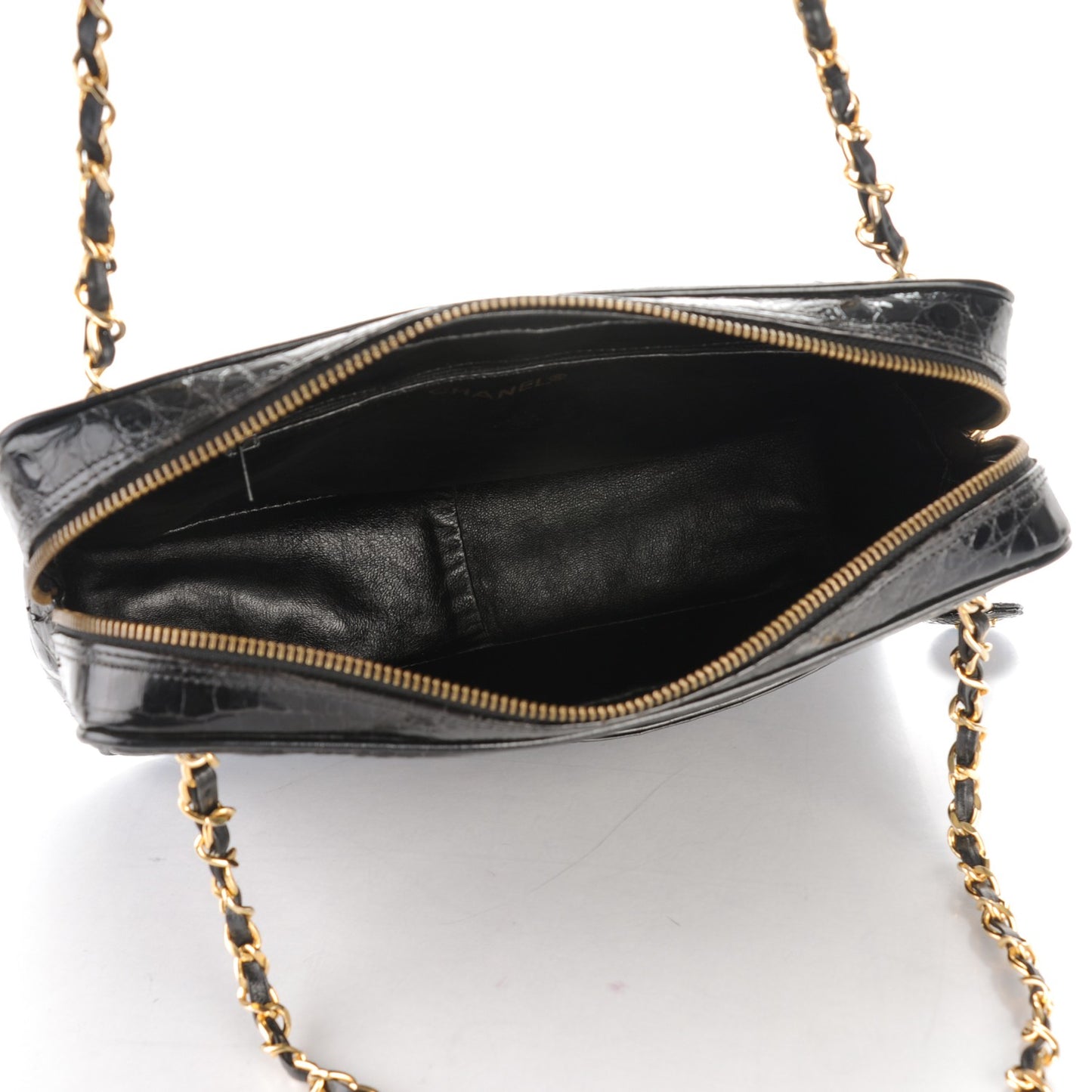 Alligator Tote Black