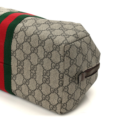 Gucci GG Supreme Monogram Web Ophidia Toiletry Case Beige 11 of 11