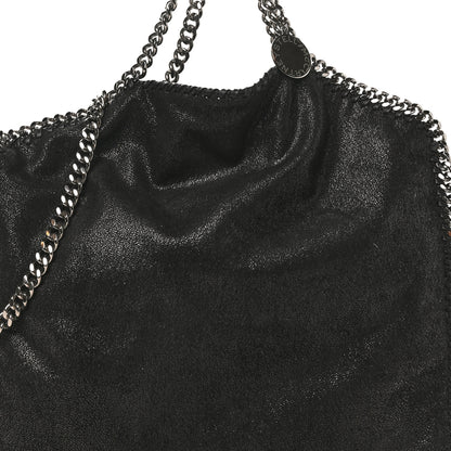 Stella McCartney Shaggy Deer Falabella Fold Over Tote Black 6 of 8
