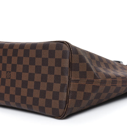 Louis Vuitton Damier Ebene Neo Neverfull MM Rose Ballerine 11 of 12