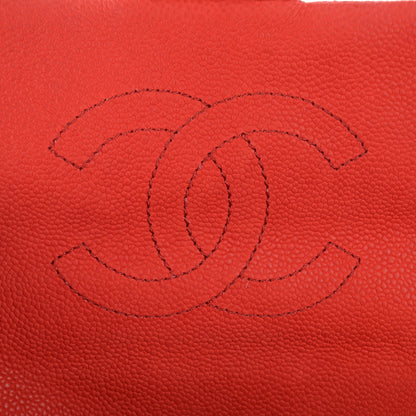 Chanel Iridescent Caviar Quilted Medium Chic Quilt Flap Red 8 of 9