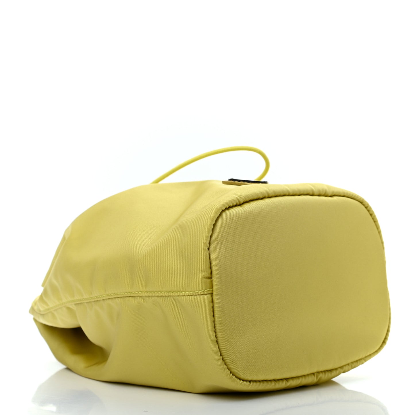 Saffiano Tessuto Nylon Bucket Wristlet Girasole