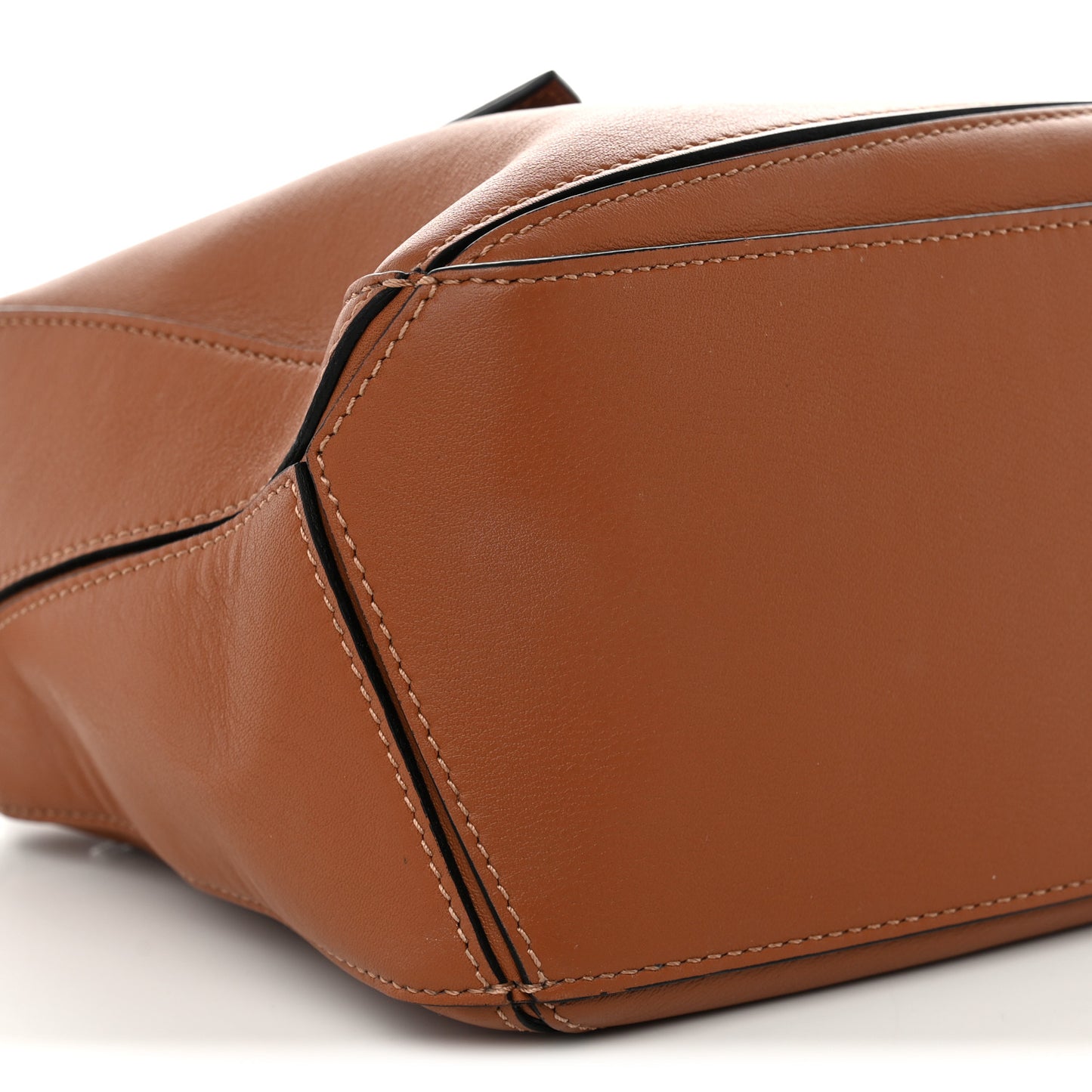Calfskin Small Puzzle Bag Tan