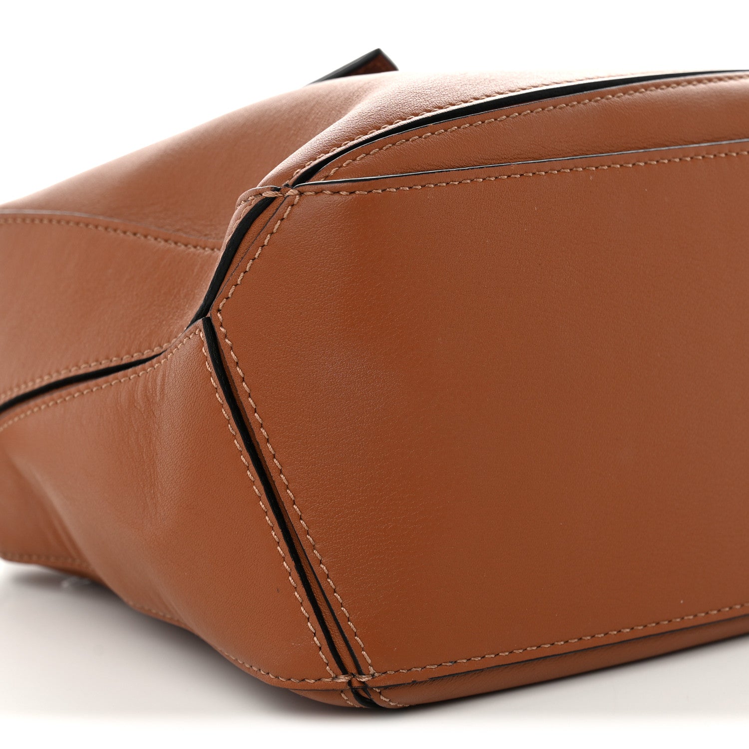 Loewe Calfskin Small Puzzle Bag Tan 9 of 11