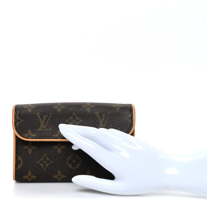 Louis Vuitton Monogram Pochette Florentine Bum Bag 2 of 8