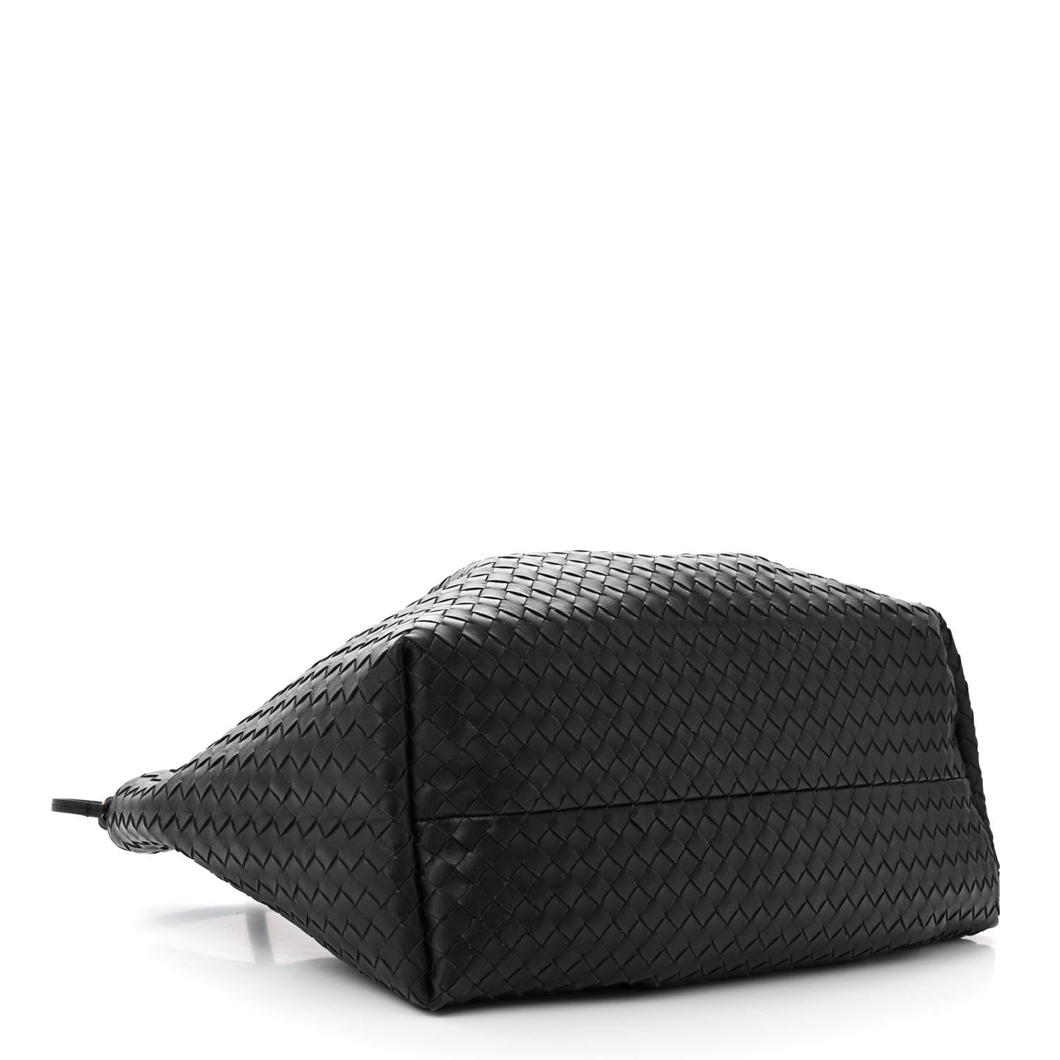 Bottega Veneta Calfskin Intrecciato Pinacoteca Reversible Tote Black Fondant 5 of 10