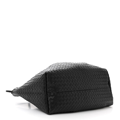 Bottega Veneta Calfskin Intrecciato Pinacoteca Reversible Tote Black Fondant 5 of 10