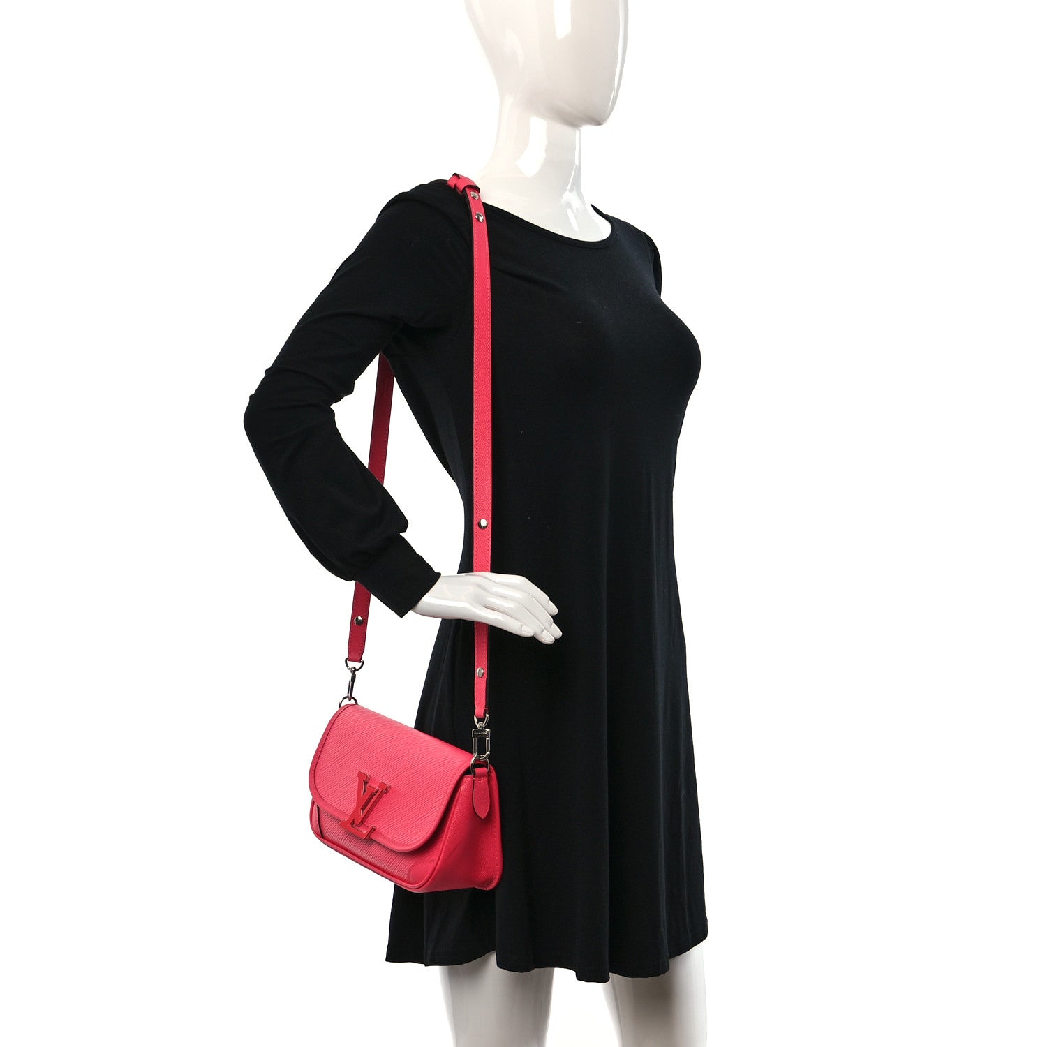 Louis Vuitton Epi Buci Crossbody Dragon Fruit 3 of 9
