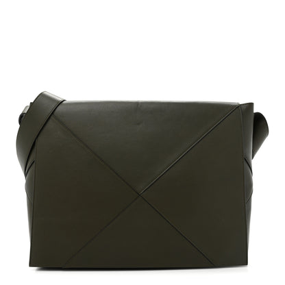 Bottega Veneta Lambskin Maxi Intrecciato Messenger Bag 1 of 14