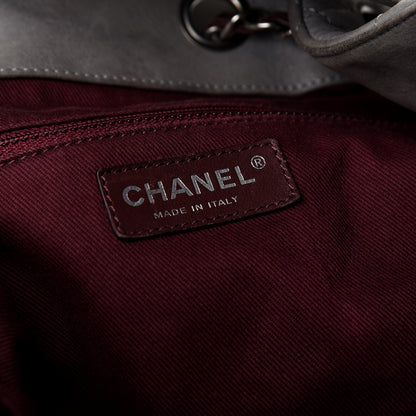 Chanel Iridescent Calfskin Quilted In The Mix Backpack Grey 7 of 8
