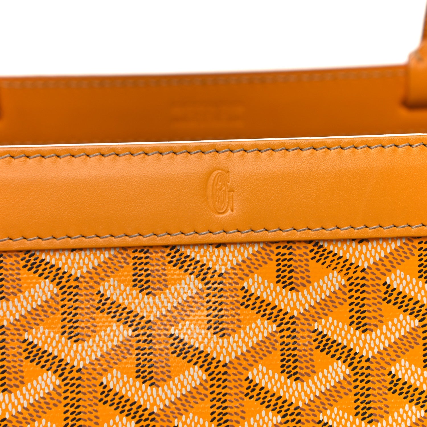 Goyard Goyardine Bellechasse PM Yellow 14 of 14
