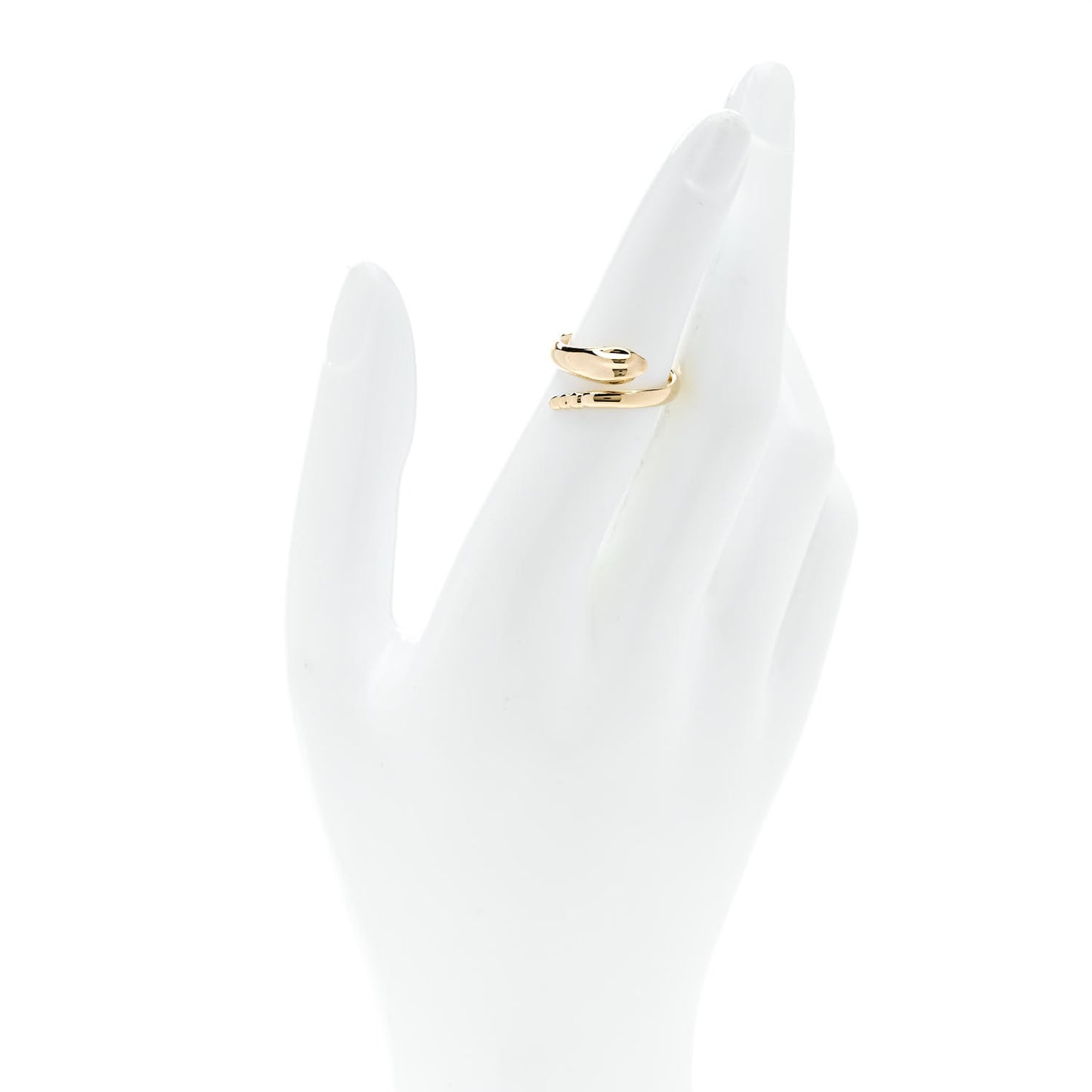 18K Yellow Gold Elsa Peretti Snake Ring 50 5.5