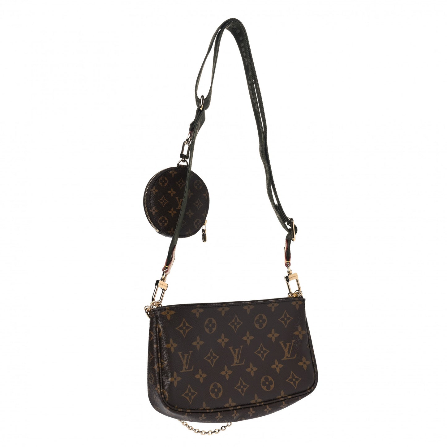 Monogram Multi Pochette Accessories Kaki