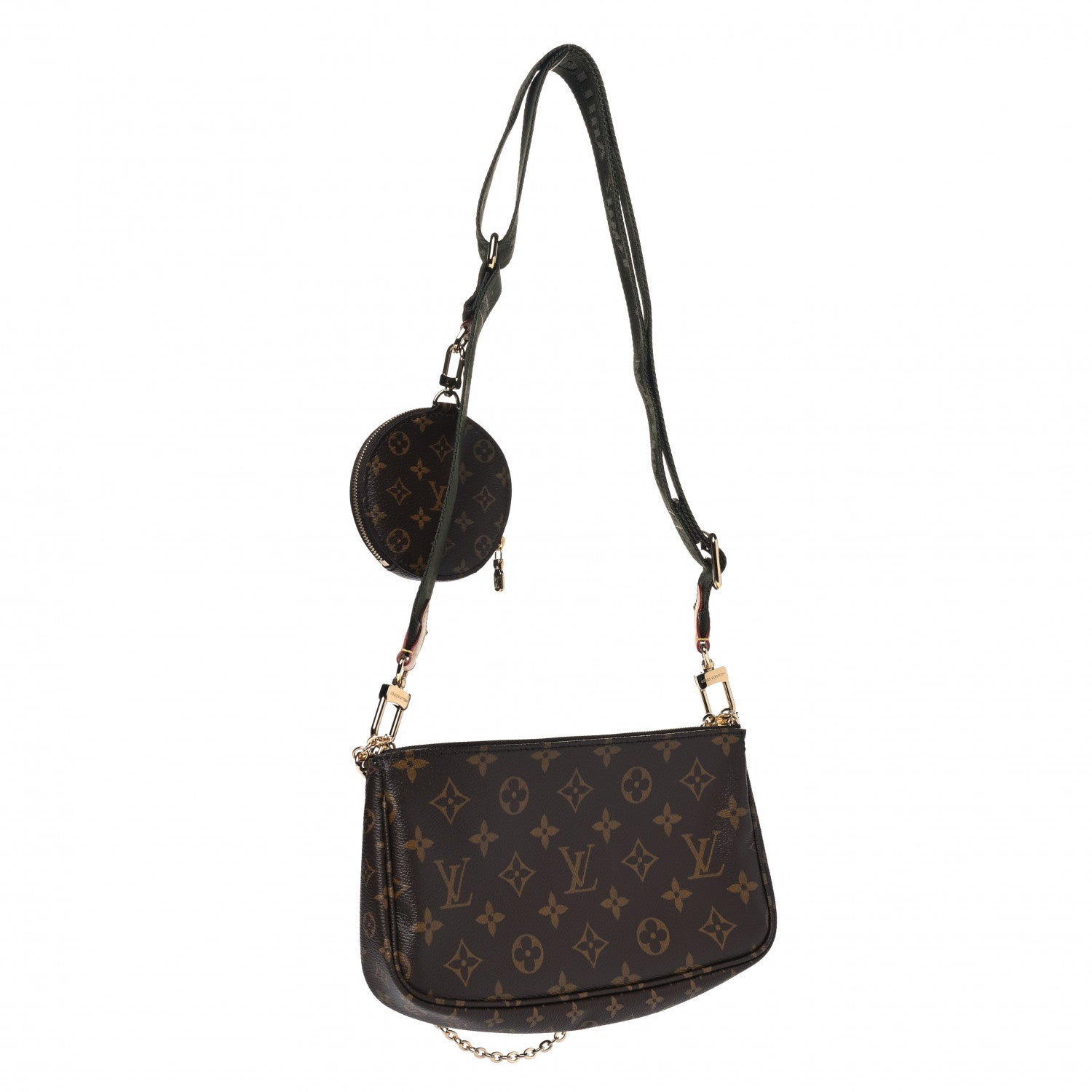 Louis Vuitton Monogram Multi Pochette Accessories Kaki 2 of 6