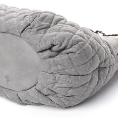 Chanel Iridescent Calfskin Quilted Small In The Mix Tote Grey 9 of 10