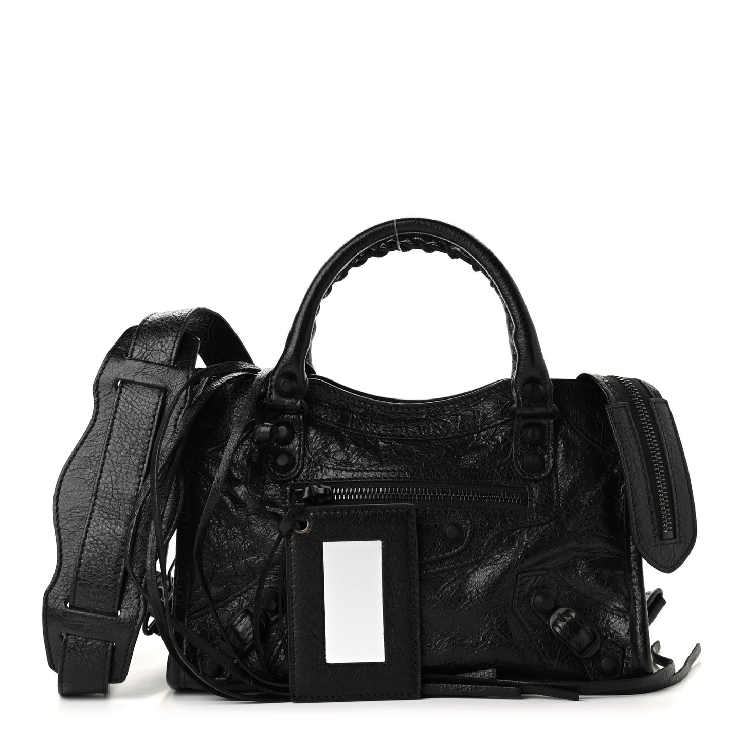 Agneau Arena Classic Black Hardware Mini City Black