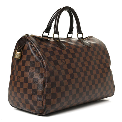 Louis Vuitton Damier Ebene Speedy 35 3 of 11