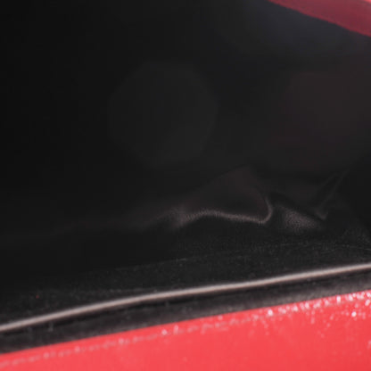 Saint Laurent Patent Belle de Jour Clutch Red 4 of 7