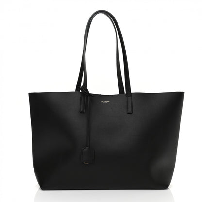 Saint Laurent Calfskin Large Shopping Tote Black 3 of 11