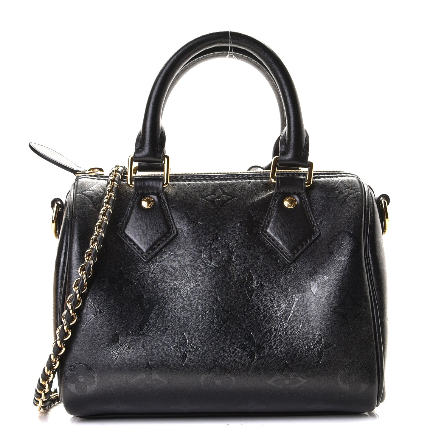 Louis Vuitton Monogram Ink Speedy BB Black 1 of 10